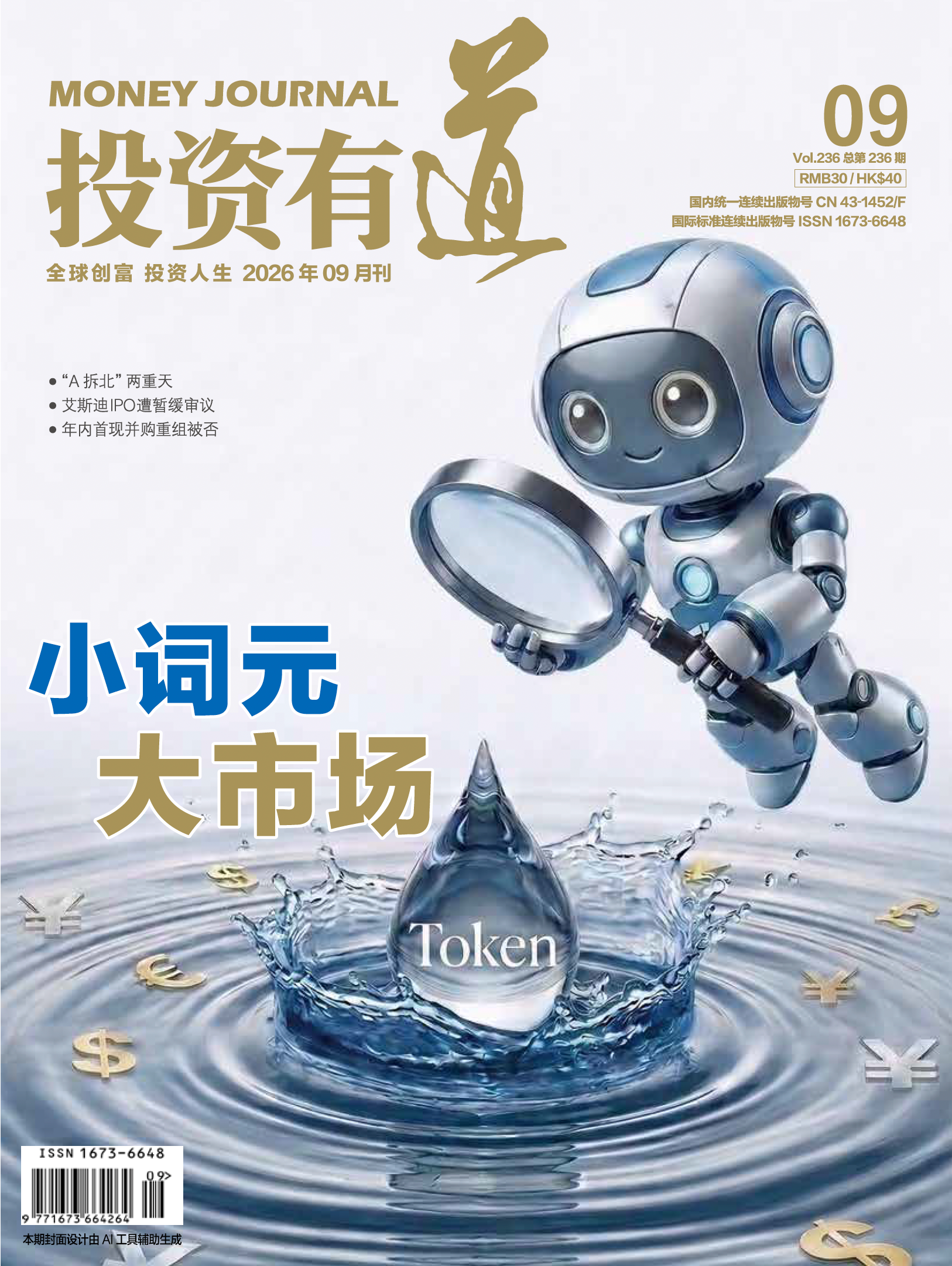 投资有道 Money Journal 2026年 9月号 第236期
