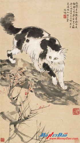 徐悲鸿 《猫》